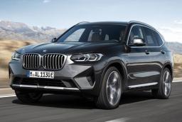 2022 BMW X3 Front Left Side in Black